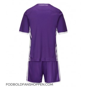 Fiorentina Hjemmebanetrøje Børn 2025-26 Kortærmet (+ Korte bukser)